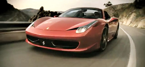 spider 458 at Ferrari 458 Spider In Southern Italy   Video