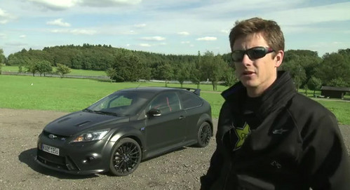 tanner foust RS500 at Tanner Foust Drives Focus RS500 at Nurburgring