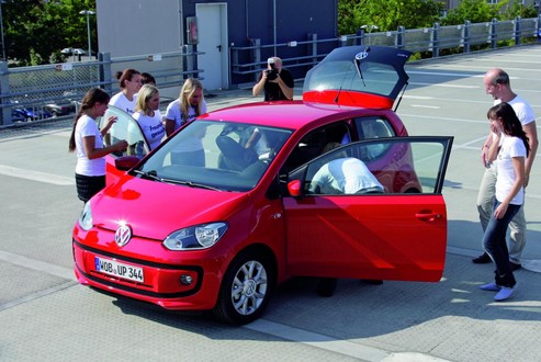 up 16 people 21 at Volkswagen up! Has Room For 16 People