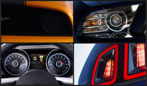 2013 Ford Mustang teaser at 2013 Ford Mustang Teased