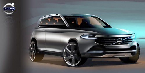 2014 Volvo XC90 1 at 2014 Volvo XC90 Preview