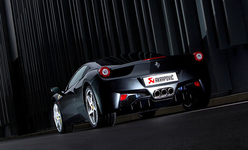 Akrapovic Fezza 1 at Ferrari 458 Italia with Akrapovic Exhausts   Video
