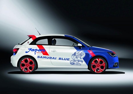 Audi A1 Samurai Blue 2 at Tokyo Motor Show: Audi A1 Samurai Blue