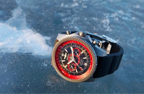 Bentley ISR Watch at Breitling Bentley Ice Speed Record Watch 