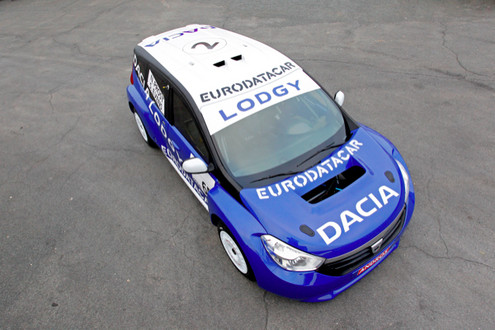 Dacia Lodgy Glace 2 at Dacia Lodgy Glace Ice Racer