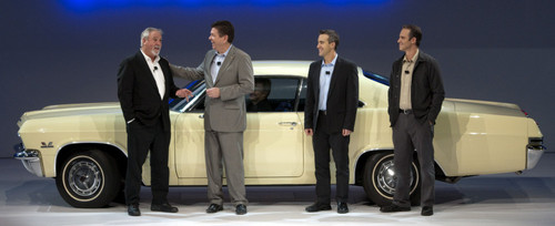 LAASChevroletReveal at Sons Reunite Father With His 1965 Chevy Impala