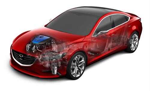 Mazda i ELOOP at Mazda i ELOOP Regenerative Braking System