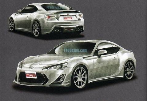 Toyota FT 86 Leaked at Toyota FT 86 Leaked Again, This Time with TRD Kit