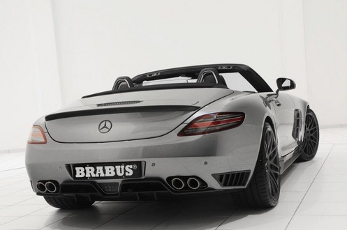 brabus sls r 4 at 700 hp Brabus Mercedes SLS Roadster Unveiled