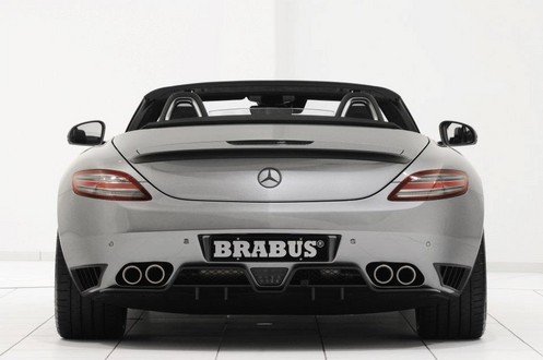 brabus sls r 6 at 700 hp Brabus Mercedes SLS Roadster Unveiled