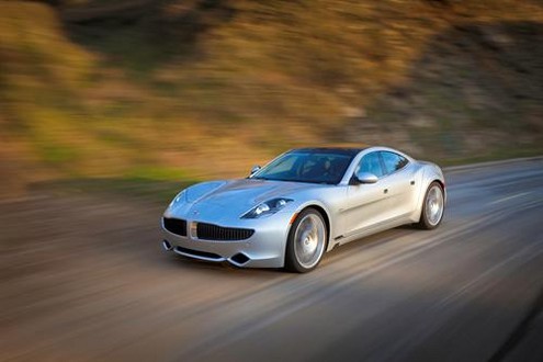 fisker karma sedan fisker karma sedan at Fiker Karmas 51 Mile Electric Range Approved by TUV