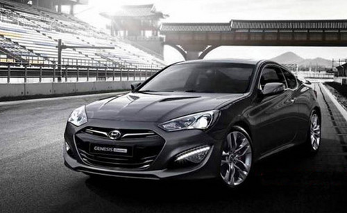geni coupe render at Rendering: Hyundai Genesis Coupe Facelift