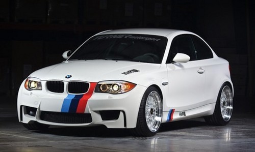 h r 1m 1 at H&R BMW 1M Coupe