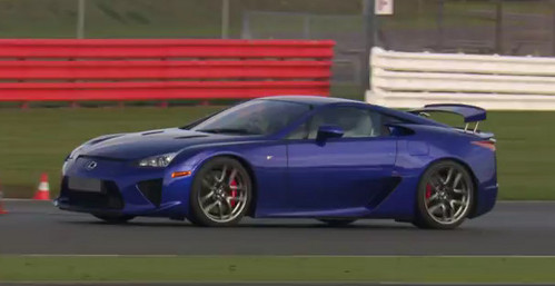 lfa lexus at Video: Lexus LFA Silverstone Experience