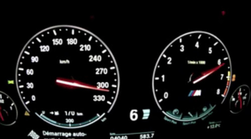 m5 accel at Insane: 2012 BMW M5 0 315km/h Acceleration