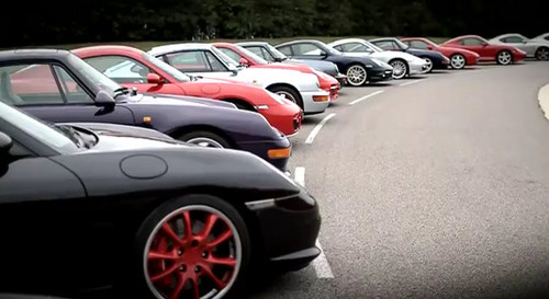 porshce club uk at Porsche Club GB 50th Anniversary Event   Video