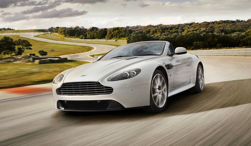 Aston Martin V8 Vantage at Aston Martin V12 Vantage Roadster Makes Geneva Debut
