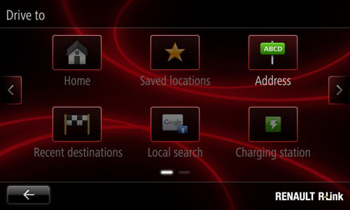 R link 2 R link 2 at Renault R Link In Car Tablet