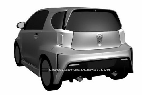 Sporty Toyota iQ 2 at Leaked Patents Reveal Sporty Toyota iQ