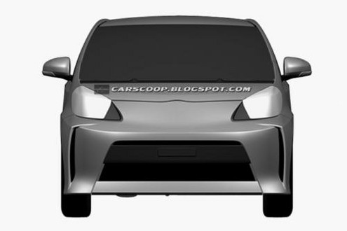 Sporty Toyota iQ 3 at Leaked Patents Reveal Sporty Toyota iQ