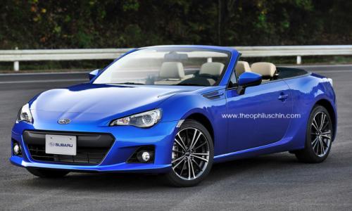 Subaru BRZ Convertible 1 at Renderings: Subaru BRZ Convertible