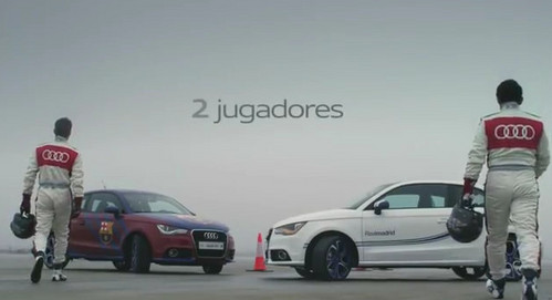 audi a1 commerc at Audi A1 Real Madrid vs Barcelona Commercial