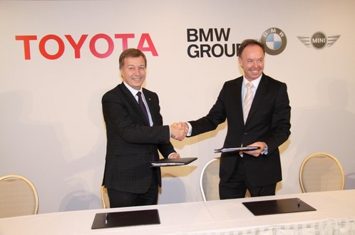 bmw toyota at BMW and Toyota Join Forces For Green Technologies