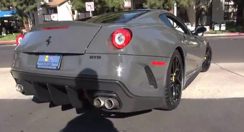 gto walkthrough at Ferrari 599 GTO Walkaround Video