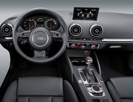2012 Audi A3 Interior 1 at 2012 Audi A3 Interior Revealed at CES