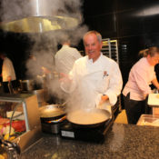 2012 the gallery mgm wolfgang puck cooking 175x175 at 2012 NAIAS at MGM Grand Detroit: The Gallery