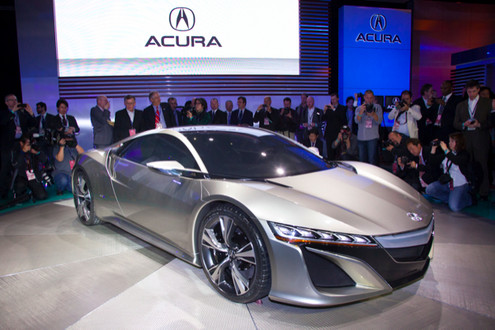 Acura NAIAS at Acura NSX Concept Detroit Unveiling Video