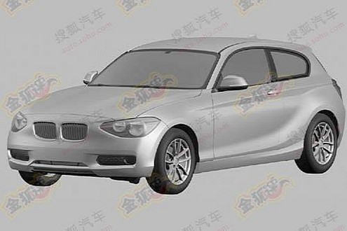 BMW 1 Series 3 Door 1 at BMW 1 Series 3 Door Patents Leaked