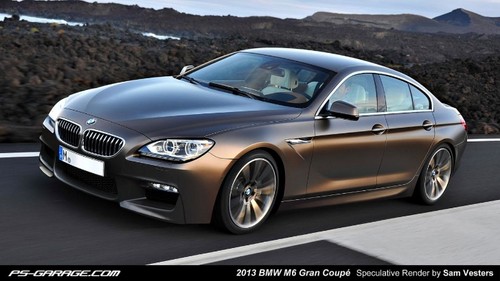 BMW M6 Gran Coupe at Rendering: BMW M6 Gran Coupe