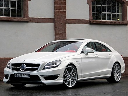 Carlsson Mercedes CLS63 AMG Red and White 1 at Carlsson Mercedes CLS63 AMG Red and White 