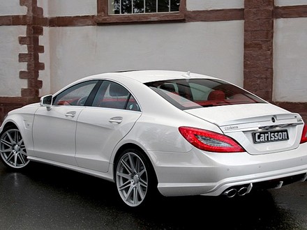 Carlsson Mercedes CLS63 AMG Red and White 2 at Carlsson Mercedes CLS63 AMG Red and White 