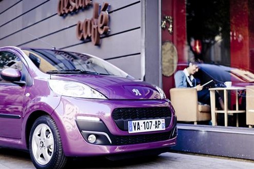 New Peugeot 107 1 at New Peugeot 107 Unveiled