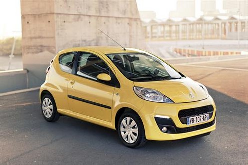 New Peugeot 107 2 at New Peugeot 107 Unveiled