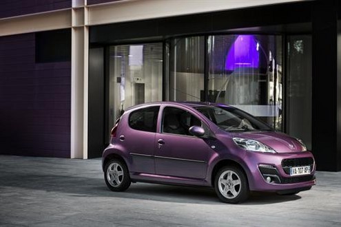 New Peugeot 107 3 at New Peugeot 107 Unveiled