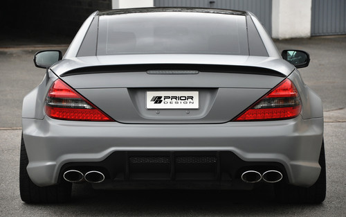 Prior Design Widebody SL 4 Prior Design Widebody SL 4 at Prior Design Widebody Mercedes SL In Matte Grey