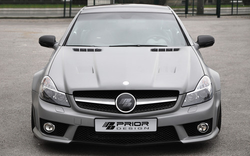 Prior Design Widebody SL 6 Prior Design Widebody SL 6 at Prior Design Widebody Mercedes SL In Matte Grey