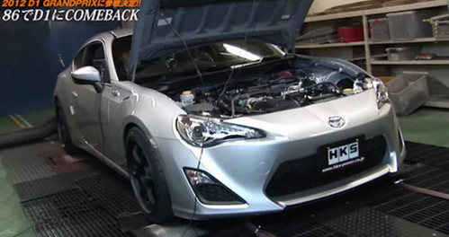Toyota FT 86 Dyno Test at Toyota 86 Dyno Test: Video