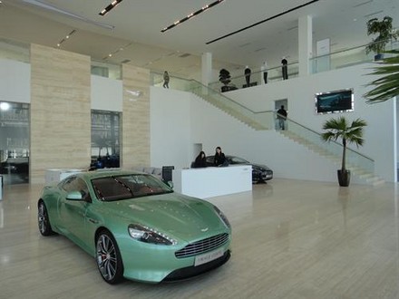 aston shanghai 1 at Aston Martin Opens Its Largest Showroom in Shanghai