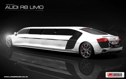 audi r8 limo 3 at Limo Broker To Make Worlds First Audi R8 Limo