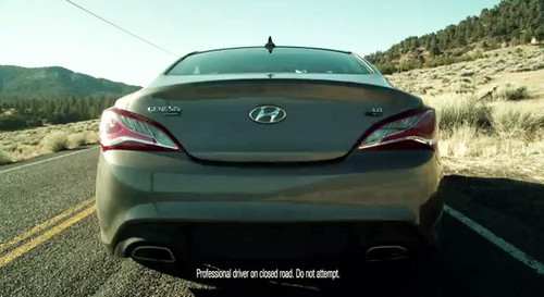 genesis coupe commercial at Hyundai Genesis Coupe Super Bowl Commercial
