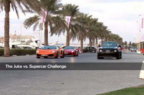 juke r dubai race at Nissan Juke R Street Race in Dubai: Official Video