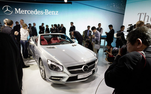 mercedes sl detroit 2 mercedes sl detroit 2 at 2012 NAIAS: Mercedes Benz SL Class