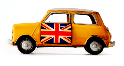 mini uk flag at Number of New Cars Registered in the UK Falls in 2011