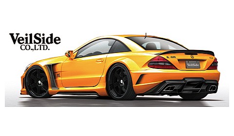 veilside mercedes sl 2 at Veilside Black Series Kit For Mercedes SL R230