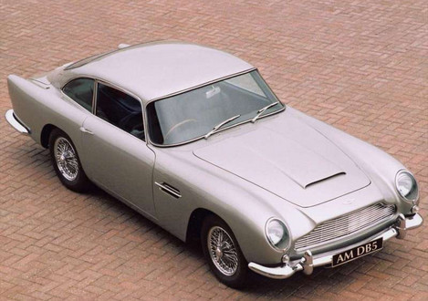 Aston Martin DB5 at Aston Martin DB5 Returns In New James Bond Film