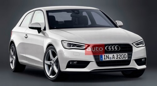 Audi A3 2012 leaked at 2012 Audi A3 Allegedly Leaked